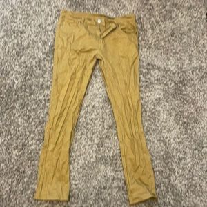 Khaki skinny jeans by carbon
